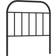 vidaXL Metal Headboard 85cm