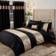 Rapport Capri Duvet Cover Gold, Black (200x135cm)