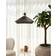 Halo Design Paris Olive Green/Dark Wood/Gold Pendellampa ∅ 40cm
