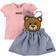 Moschino Baby Girl's T-shirt & Skirt Set - Pink (MDG00T-LDE13 -50209)