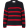 Selected Bloomie Striped Knitted Jumper - Dark Sapphire