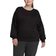 Adidas ALL SZN Fleece Sweatshirt Plus Size - Black