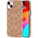 Coach Signature Canvas Case for iPhone 15 Plus