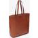 Adax Portofino Shopper Line Bag - Brown