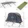 OutSunny 1 Person Camping Tent Cot Self-Inflating Air Mattress Grey