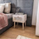 Hanah Home Euromos Oak Sengebord 35x40cm