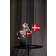 Piet Hein DK Flag Pole Tri- Superellipse Foot Brushed Stainless Steel Prydnadsfigur 25cm