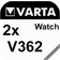 Varta V362 2-pack