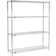 Nexel 4 Shelf Wirre Unit Chrome Shelving System 28.3x33.9"