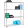 Nexel 4 Shelf Wirre Unit Chrome Shelving System 28.3x33.9"