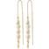 Pilgrim Berthe Chain Earrings - Gold/Pearl