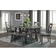 Picket House Furnishings Regan Gray Dining Set 64x64" 6