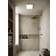 Nordlux Oja Square Chrome Ceiling Flush Light 29.4cm