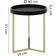 Wohnling Dhir Black Småbord 40cm