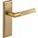 Designer Levers Newington Ribbed on 2pcs 129x50mm