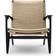 Carl Hansen & Søn CH25 Naturflätat Papperssnöre Loungestol 73cm