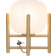 Aneta Vinda Wood/White Bordslampa 29cm