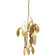 Ib Laursen Mistletoe Beads Large White/Brass Julgranspynt 30cm