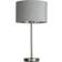 Searchlight Finn Matt Steel/Light Gray Lampada da tavolo 40cm