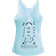 adidas Girl's ParisTennis Y-Tank Top - Pulse Aqua/Black