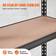 VEVOR 5-Tier Black Shelving System 182.9x121.9cm