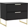 Welcome Furniture Diego Black Bedside Table 39.5x57.3cm