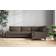 Nkuku Marri Mocha Sofa 299cm 4 Seater