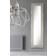 Nielsen Olona White Distressed Soft Grey Wall Mirror 46x166cm