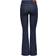 Only Flared Fit High Waist Jeans - Blue/Dark Blue Denim