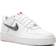 NIKE Air Force 1 LV8 GS - White/Very Berry/Metallic Silver/Black