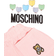 Moschino Teddy Balloons T-Shirt & Dungaree Skirt Co-Ord Set - Pink