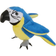 The Puppet Company Blue & Gold Macaw Finger Puppet