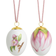 Royal Copenhagen Easter Egg 2024 Apple Blossom Buds + Petals Multicolored Påskepynt 6cm 2st