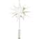 Watt & Veke Sputnik Top Star White Christmas Tree Ornament 35cm