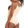 Shapermint Essentials Open Bust Bodysuit Shaper Panty - Beige