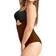 Shapermint Essentials Open Bust Bodysuit Shaper Panty - Chocolate