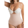 Shapermint Essentials Open Bust Bodysuit Shaper Panty - Oatmeal