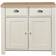 Birlea Highgate Cream/Oak Sideboard 79x81.3cm