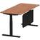 Air Adjustable Desk Walnut Writing Desk 80x180cm