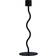 Cooee Design Curved Black Candlestick 23.5cm