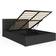 GFW End Lift Ottoman Black 151x201cm