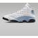 NIKE Air Jordan 13 Retro M - White/Blue Grey/Black/Yellow Ochre