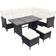 vidaXL 43106 Outdoor Lounge Set, 1 Table incl. 1 Sofas