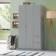 Timber Art Design UK 3 Door 2 Drawer Grey Wardrobe 90x180cm