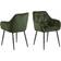 AC Design Furniture Bentley Forest Green/Black Chaise de Cuisine 83cm 2pcs