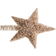 House Doctor Joy Christmas Tree Topper Star Gold Decoration 31cm
