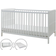 Kinder Valley Sydney Cot Bed with Spring Mattress