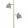 DYBERG LARSEN Ocean Olive/Brass Floor Lamp 162cm