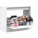 vidaXL 840001 White Portascarpe 80x69cm