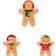 Big Dot of Happiness Gingerbread Christmas Outdoor Lawn Sign Decorations with Stakes 3-pack